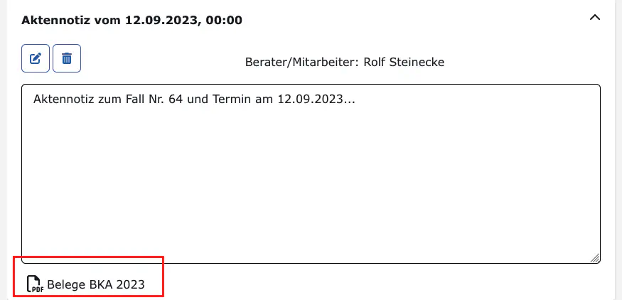 ÜbersichtDokumenteingang