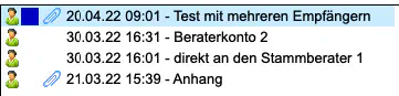 E-Mail-Eingang