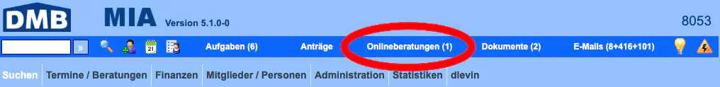 Onlineberatungen
